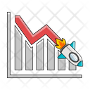 پیش‌نمایش فایل sales-down-rocket-chart-8332471 از پک نمودار راکتی رشد فروش
