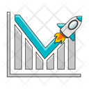 پیش‌نمایش فایل sales-rocket-chart-8332469 از پک نمودار راکتی رشد فروش