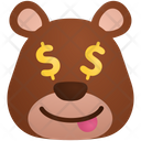 پیش‌نمایش فایل money-lover-3119980 از پک ایموجی خرس