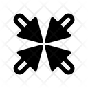 پیش‌نمایش فایل to-center-arrow-3584216 از پک پیکان ها