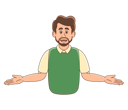 پیش‌نمایش فایل bearded-man-presenting-gesture-8973923 از پک شخصیت مرد ریش دار