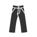 پیش‌نمایش فایل jeans-89 از پک آیکون های توپر پوشاک رایگان