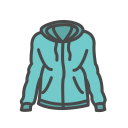 پیش‌نمایش فایل jacket-42 از پک آیکون های رنگی پر پوشاک رایگان