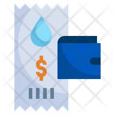پیش‌نمایش فایل water-bill-6364758 از پک کیف پول