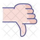 پیش‌نمایش فایل dislike-133 از پک آیکون های دست