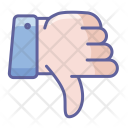پیش‌نمایش فایل dislike-134 از پک آیکون های دست