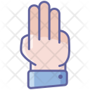 پیش‌نمایش فایل hand-gesture-98 از پک آیکون های دست