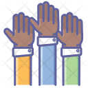 پیش‌نمایش فایل hands-up-4 از پک آیکون های دست