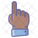 پیش‌نمایش فایل one-finger-5 از پک آیکون های دست