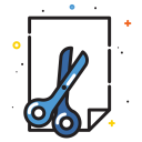 پیش‌نمایش فایل scissor-198 از پک آیکون های دفتر