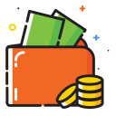 پیش‌نمایش فایل wallet-588 از پک آیکون های دفتر