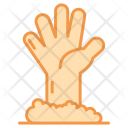 پیش‌نمایش فایل zombie-hand-1 از پک هالووین