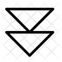 پیش‌نمایش فایل double-triangle-slow-down-9115536 از پک پیکان‌ها / مثلث‌ها
