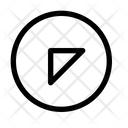 پیش‌نمایش فایل right-triangle-top-left-circle-9115565 از پک پیکان‌ها / مثلث‌ها