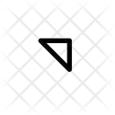 پیش‌نمایش فایل right-triangle-top-right-mini-9115570 از پک پیکان‌ها / مثلث‌ها