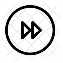 پیش‌نمایش فایل fast-forward-circle-12715300 از پک سرگرمی و صدا و تصویر