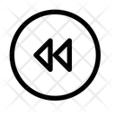 پیش‌نمایش فایل rewind-circle-12715325 از پک سرگرمی و صدا و تصویر