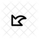 پیش‌نمایش فایل arrow-curved-alt-bottom-left-mini-12729762 از پک پیکان‌ها و پیکان