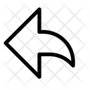 پیش‌نمایش فایل arrow-curved-alt-left-12729771 از پک پیکان‌ها و پیکان