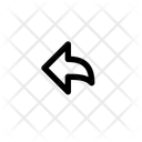 پیش‌نمایش فایل arrow-curved-alt-left-mini-12729770 از پک پیکان‌ها و پیکان