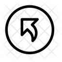 پیش‌نمایش فایل arrow-curved-alt-top-left-circle-12729773 از پک پیکان‌ها و پیکان