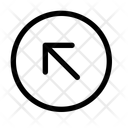 پیش‌نمایش فایل arrow-top-left-circle-12729805 از پک پیکان‌ها و پیکان