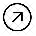 پیش‌نمایش فایل arrow-top-right-circle-12729809 از پک پیکان‌ها و پیکان