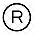 پیش‌نمایش فایل registered-trademark-12741253 از پک آموزش و نمادها