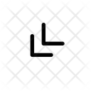 پیش‌نمایش فایل double-chevron-bottom-left-mini-12742042 از پک پیکان‌ها و شورون