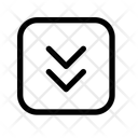 پیش‌نمایش فایل double-chevron-down-box-12742050 از پک پیکان‌ها و شورون