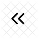 پیش‌نمایش فایل double-chevron-left-mini-12742033 از پک پیکان‌ها و شورون