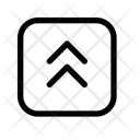 پیش‌نمایش فایل double-chevron-up-box-12742057 از پک پیکان‌ها و شورون