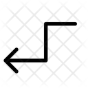 پیش‌نمایش فایل zigzag-left-down-12742108 از پک پیکان‌ها و جهت