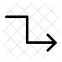 پیش‌نمایش فایل zigzag-right-down-12742109 از پک پیکان‌ها و جهت