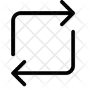پیش‌نمایش فایل loop-clockwise-alt-13031462 از پک پیکان ها