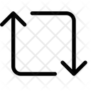 پیش‌نمایش فایل loop-clockwise-alt-13031463 از پک پیکان ها
