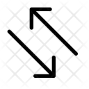 پیش‌نمایش فایل swap-diagonal-alt-13032259 از پک پیکان‌ها و مرتب سازی