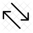 پیش‌نمایش فایل swap-diagonal-alt-13032263 از پک پیکان‌ها و مرتب سازی