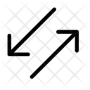 پیش‌نمایش فایل swap-diagonal-alt-13032267 از پک پیکان‌ها و مرتب سازی