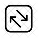 پیش‌نمایش فایل swap-diagonal-alt-box-13032260 از پک پیکان‌ها و مرتب سازی