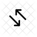 پیش‌نمایش فایل swap-diagonal-alt-mini-13032258 از پک پیکان‌ها و مرتب سازی