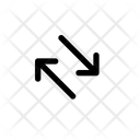 پیش‌نمایش فایل swap-diagonal-alt-mini-13032262 از پک پیکان‌ها و مرتب سازی
