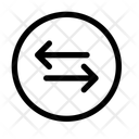 پیش‌نمایش فایل swap-horizontal-alt-circle-13032277 از پک پیکان‌ها و مرتب سازی