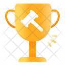 پیش‌نمایش فایل winner-in-bid-1464636 از پک آیکون های حراج - زرد و آبی نرم