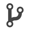 پیش‌نمایش فایل git-branch از پک آیکون های توسعه