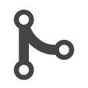 پیش‌نمایش فایل git-merge از پک آیکون های توسعه