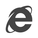 پیش‌نمایش فایل internet-explorer از پک آیکون های توسعه