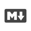 پیش‌نمایش فایل markdown-2 از پک آیکون های توسعه