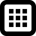 پیش‌نمایش فایل grid-150 از پک دسته ای - آیکون رابط کاربری