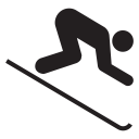 پیش‌نمایش فایل skiing-32 از پک آیکون های نقشه